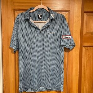 Footjoy Titleist tour logo athletic small men’s polo